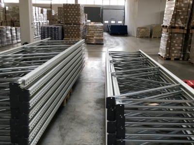 Поставка и монтаж складских стеллажных систем для размещения 603 паллет на складе компании «Каравела».